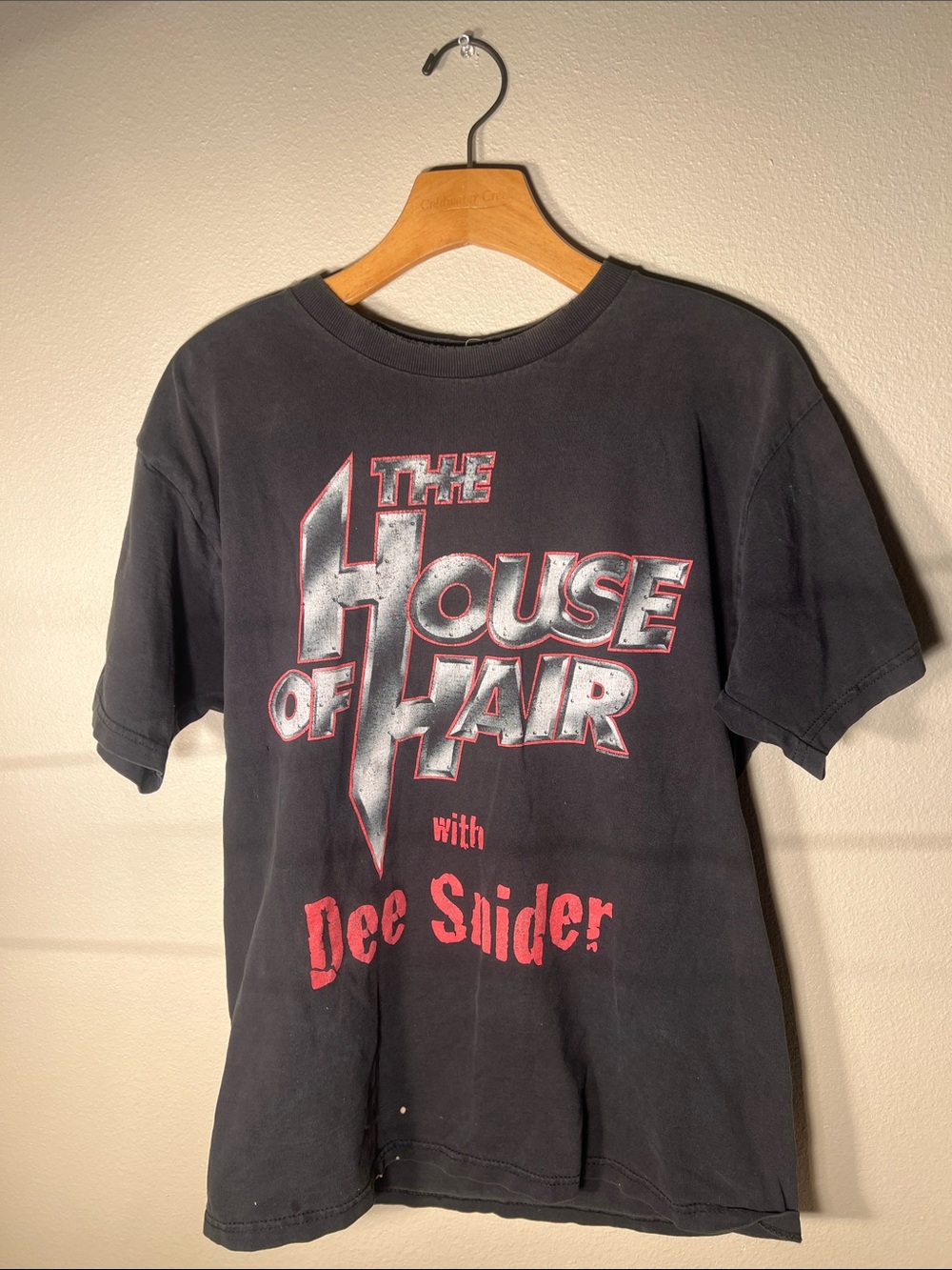 Vintage The House of Hair Dee Snider Black Graphic Tee